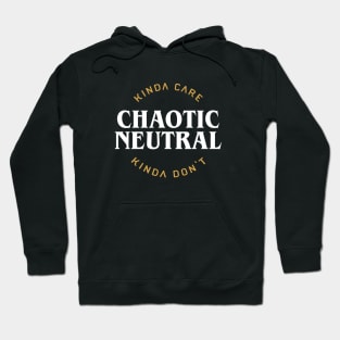 Nerdy Retro Chaotic Neutral Meme Game Master Quotes Hoodie